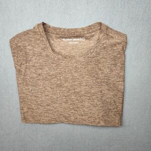 Outside Voices Shirt Mens Large Crew Stretch Long Sleeve Pullover Work School